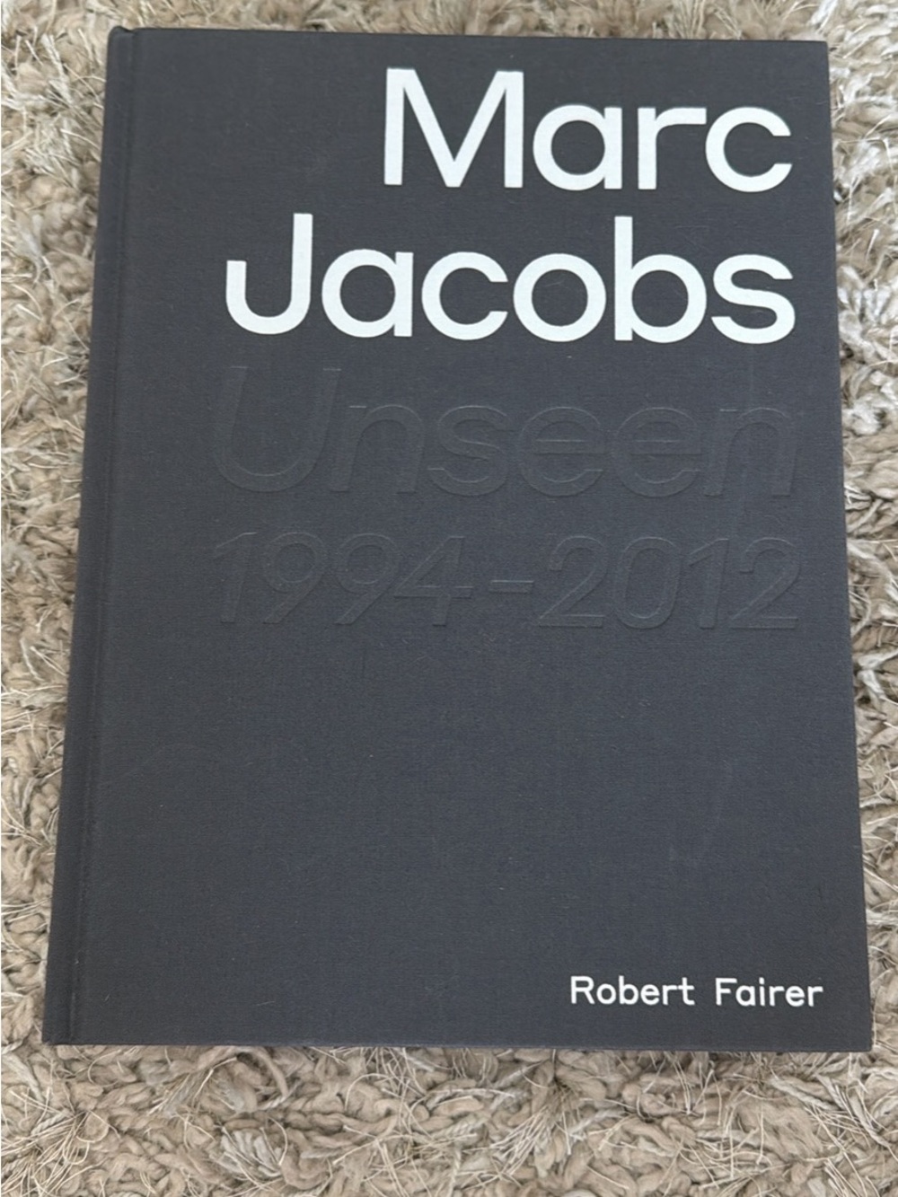 Marc Jacobs Coffee Table Book